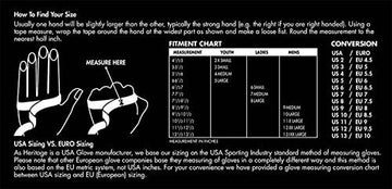 Heritage Kids Power Grip Nylon Gloves